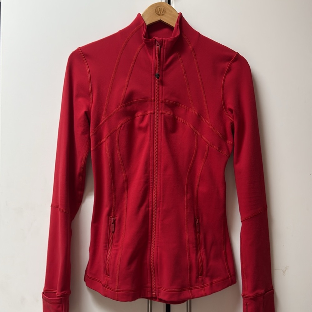 Lululemon define jacket Dark red Luon 4